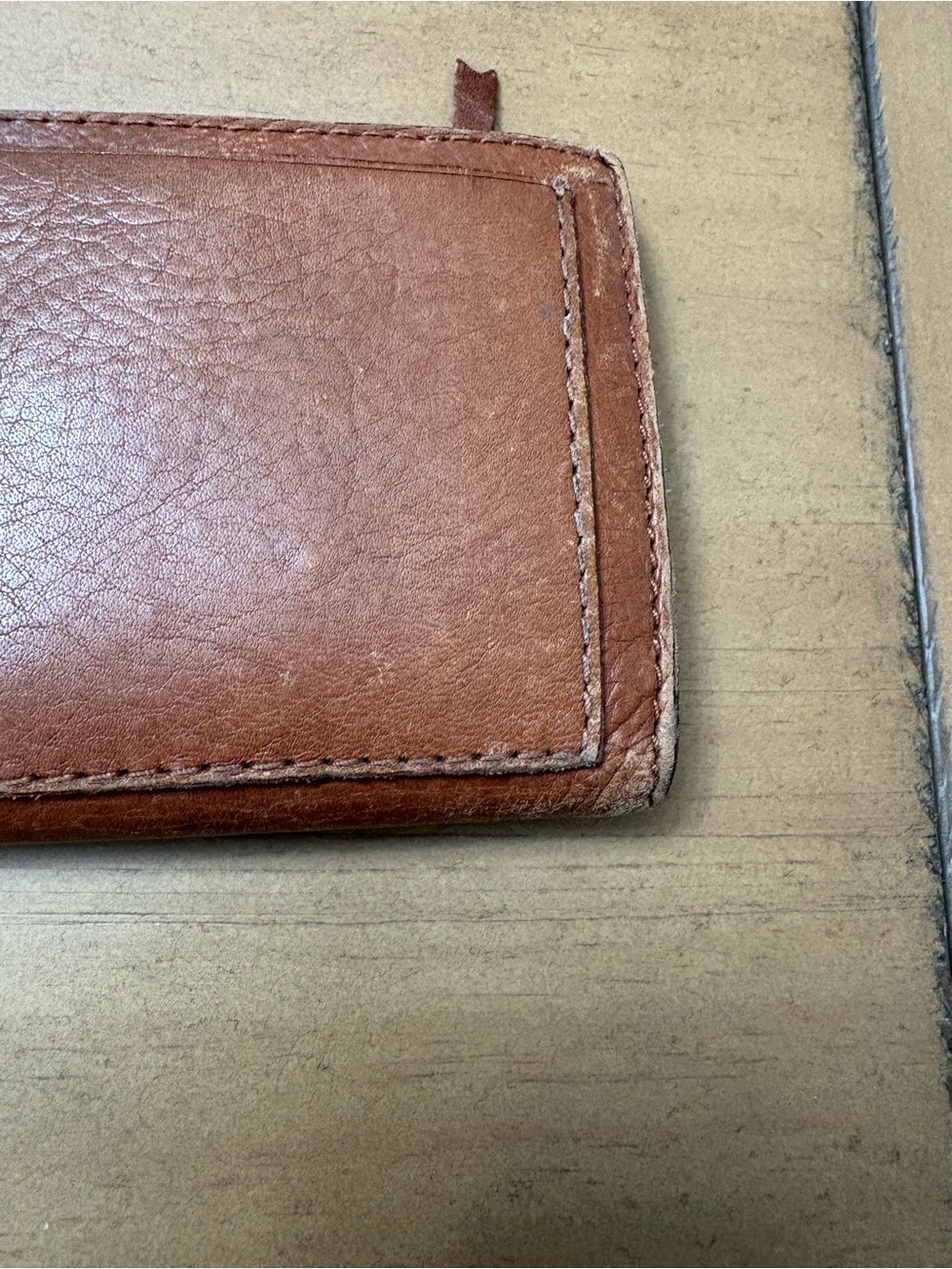 Madewell Leather Wallet - Medium Brown - Picture 3 of 9